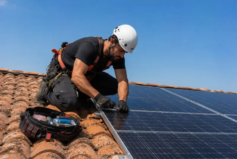 Maintenance et monitoring de panneaux solaires à Ingwiller